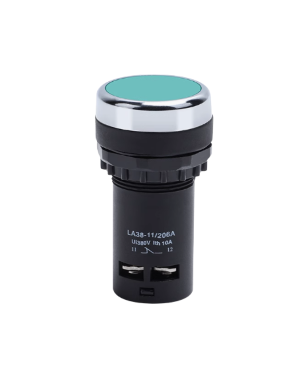 Push button  industrial verde y rojo