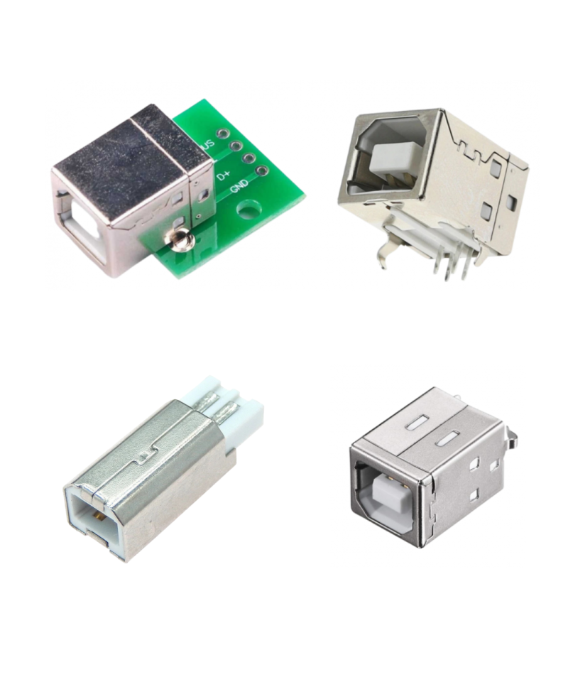 Puerto USB tipo B de 4 Pines