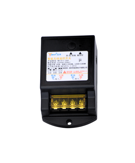 Interruptor Remoto Inalambrico 5Km 220VAC 315mhz 50/60Hz 30A