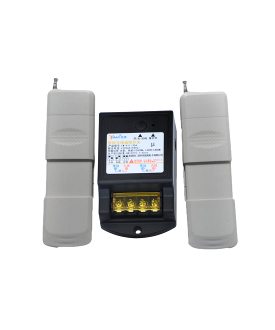 Interruptor Remoto Inalambrico 5Km 220VAC 315mhz 50/60Hz 30A