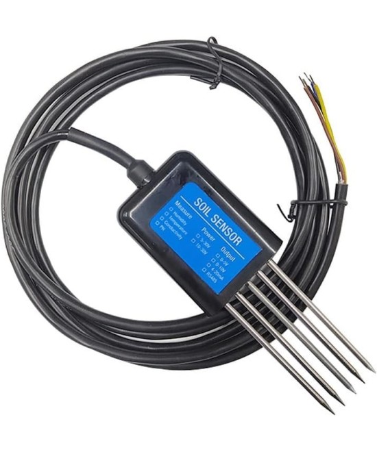 Sensor de Humedad/Temperatura/Ph del Suelo RS485
