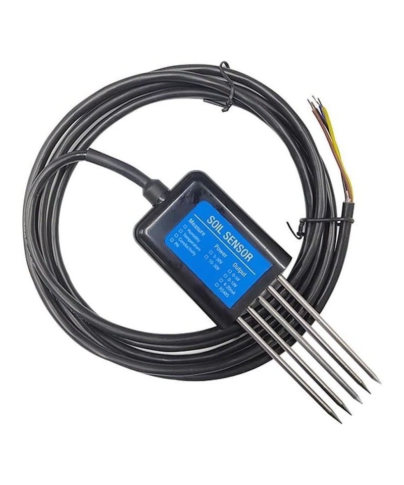 Sensor de Humedad/Temperatura/Ph del Suelo RS485