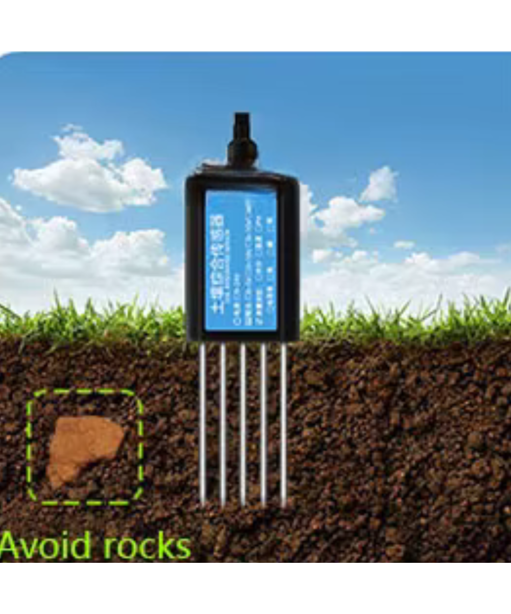 Sensor de Humedad/Temperatura/Ph del Suelo RS485