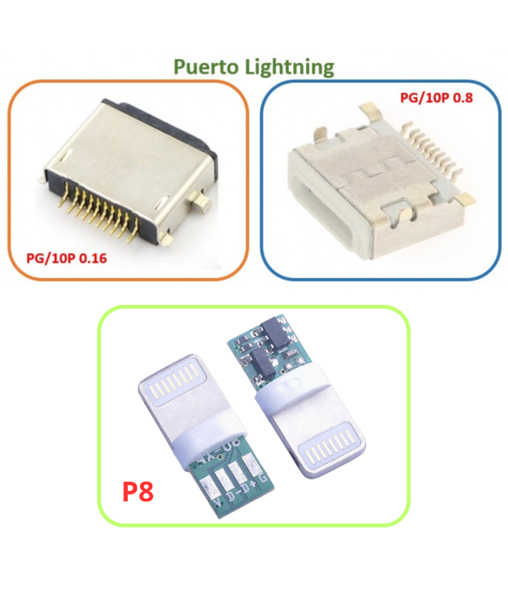 Puerto Lightning para iPhone / iPad