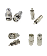 Conector BNC macho a RCA hembra / BNC hembra a RCA Macho