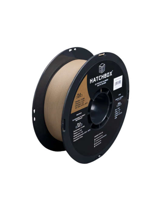 Filamento PLA Matte Hatchbox 1.75mm 2.2 lb