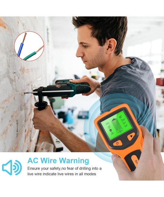 Detector de cables bajo pared 5 en 1 HW430