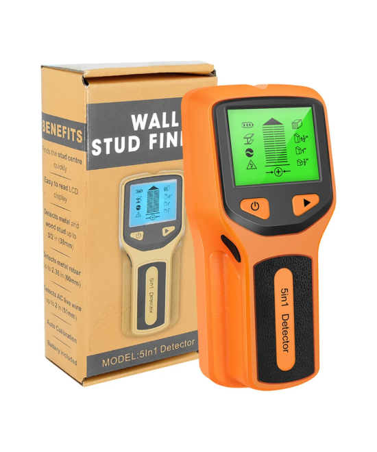 Detector de cables bajo pared 5 en 1 HW430