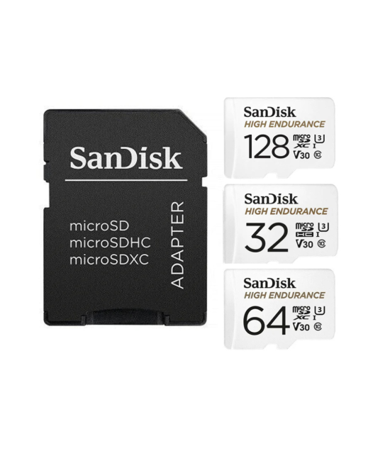 Memoria microSD Clase 10 SanDisk 32GB -128GB Alta Resistencia