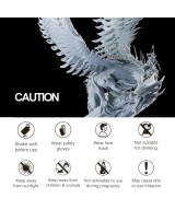 Resina  JAMG HE 500g 10K para impresoras 3D Lavable Gris