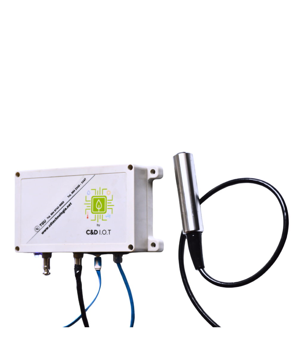 Monitor para nivel de liquido con sonda de 5 metros