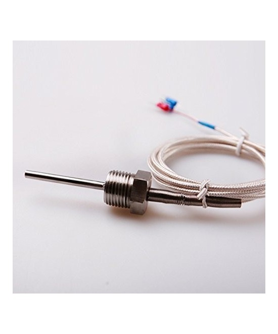 Sonda de Temperatura Termocupla PT100 WZPT-01 5x50x1500mm -50 a 420 grados