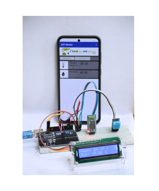 Monitor de Temperatura y Humedad con App Movil