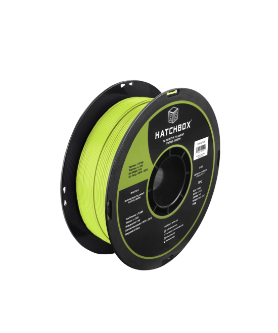 Filamento Flexible PETG Hatchbox 1.75mm 2.2 Lb