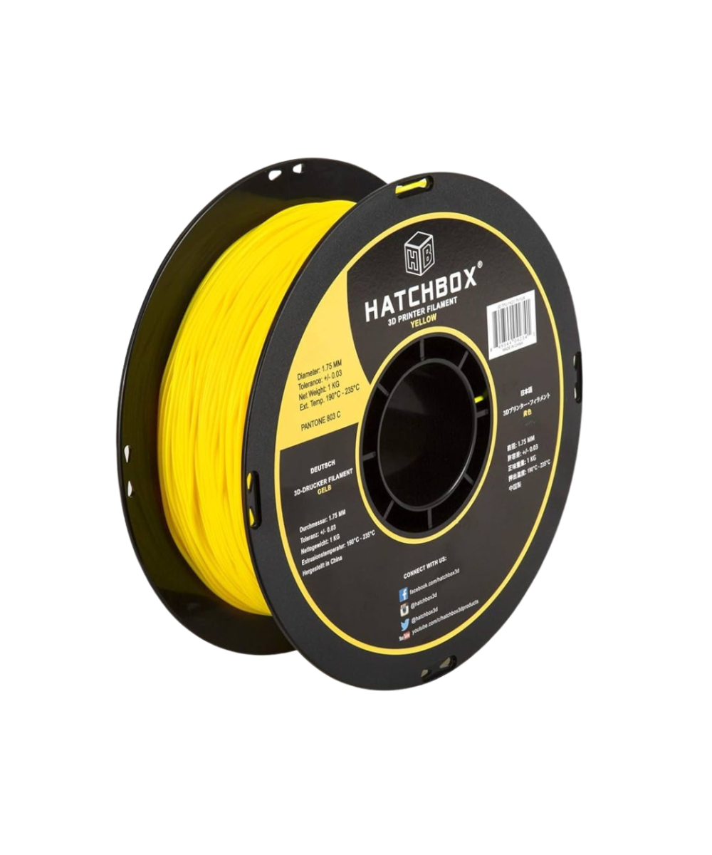 Filamento Flexible PETG Hatchbox 1.75mm 2.2 Lb