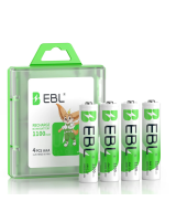 Baterías Recargables AAA 1100mAh EBL (4U)