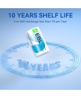 Batería de litio no recargable EBL CR2 3V 1000mAh