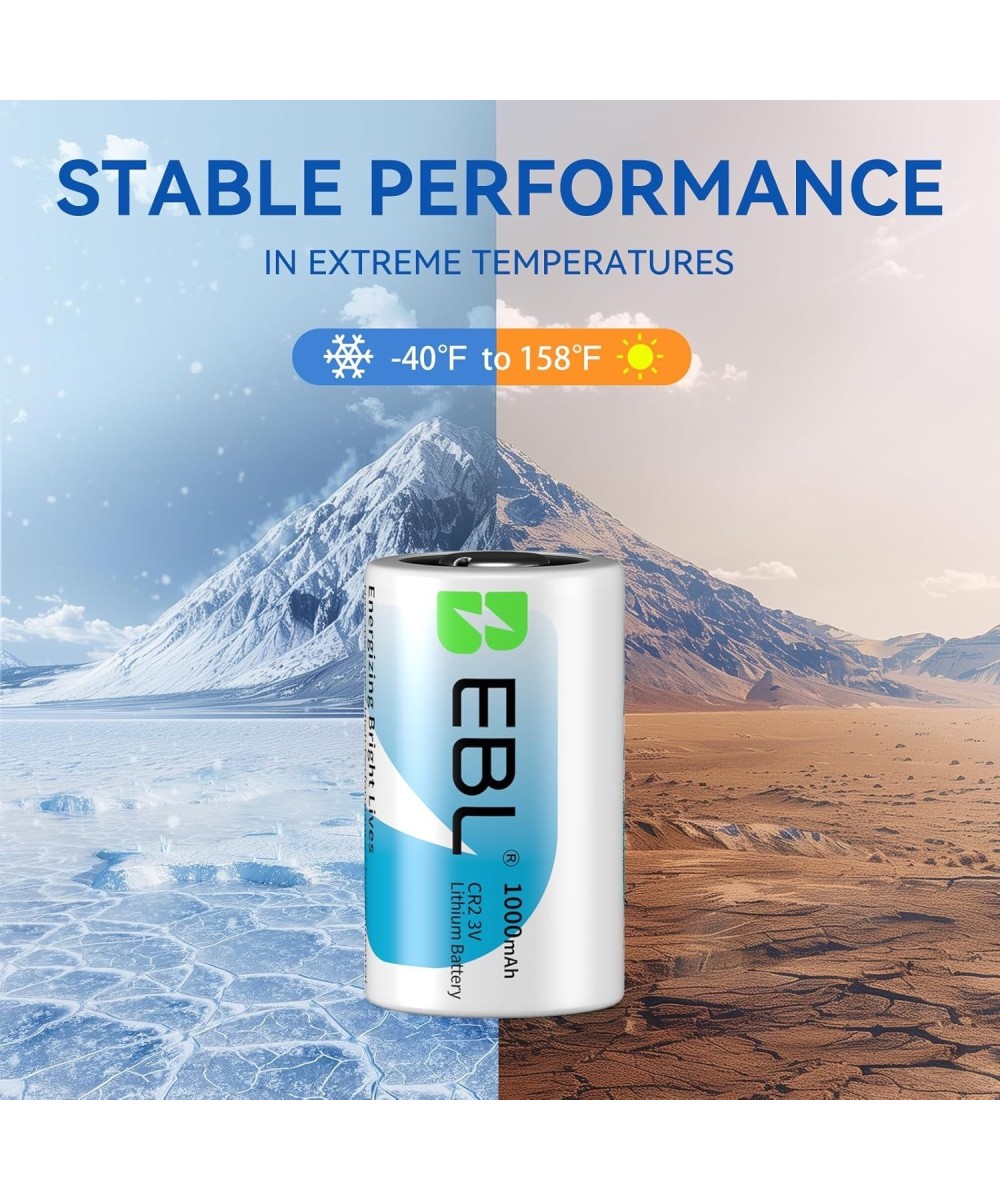 Batería de litio no recargable EBL CR2 3V 1000mAh