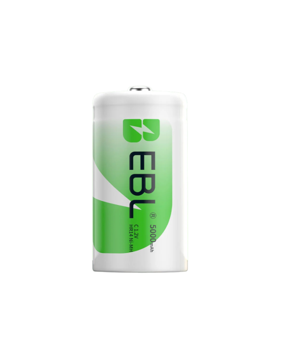 Bateria recargable tipo C de 1.2V EBL 5000mAh