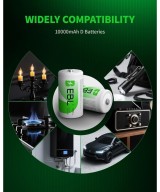 Bateria recargable tipo C de 1.2V EBL 5000mAh