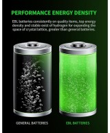 Bateria recargable tipo D de 1.2V EBL 10000mAh