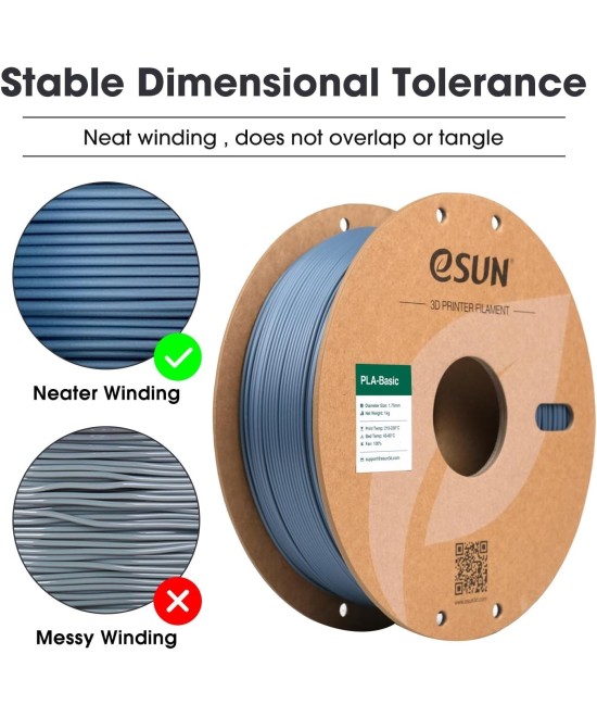 FILAMENTO PLA BASICO ESUN 1.75MM 1KG