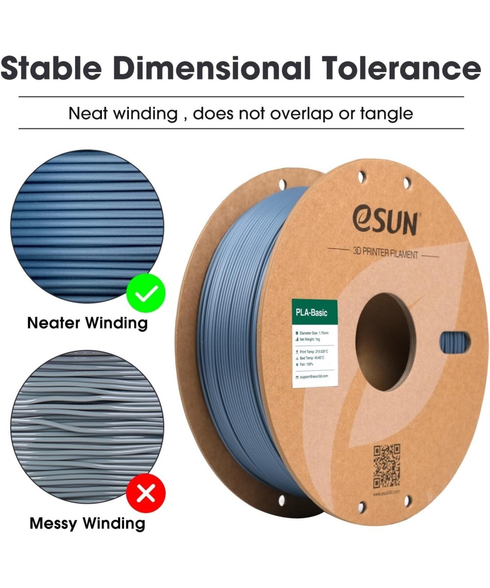 FILAMENTO PLA BASICO ESUN 1.75MM 1KG