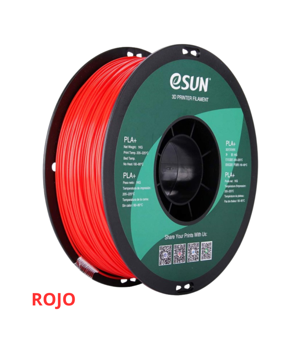 FILAMENTO PLA+ ESUN 1.75MM 1KG