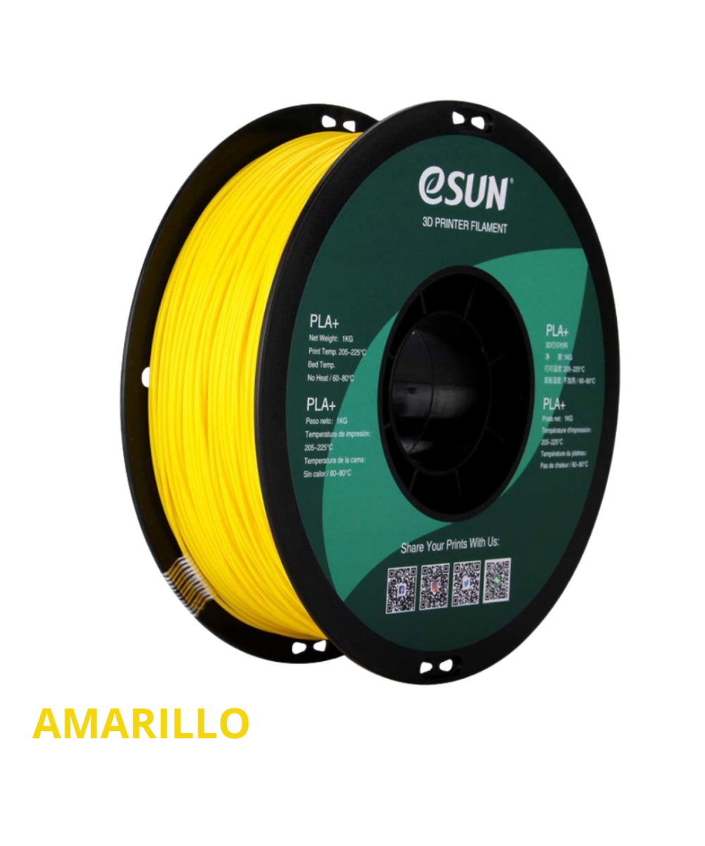 FILAMENTO PLA+ ESUN 1.75MM 1KG