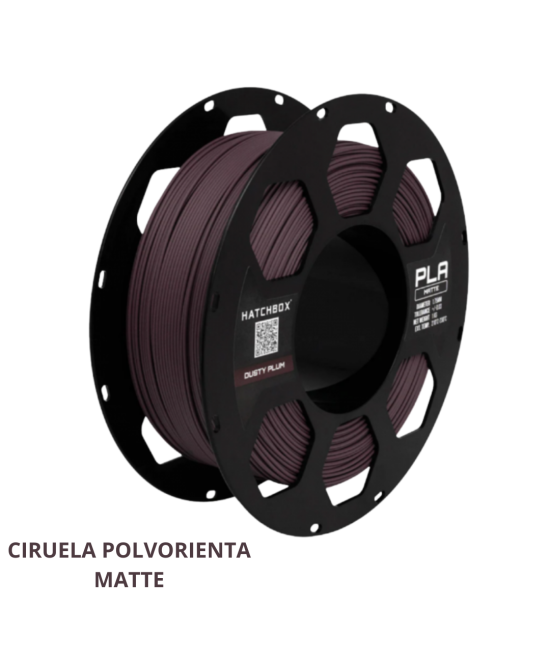 Filamento PLA Matte Hatchbox 1.75mm 2.2 lb