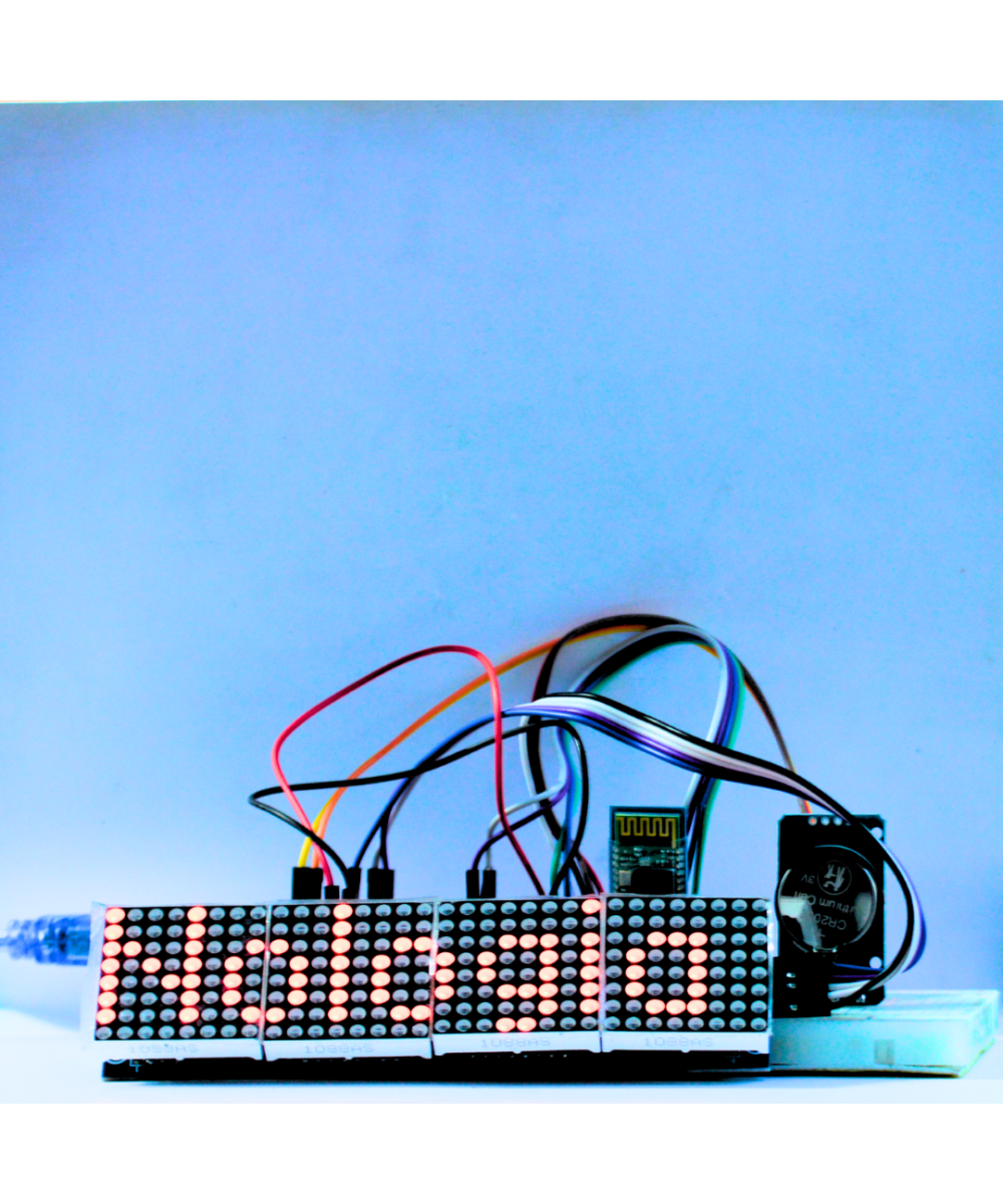 Proyecto Panel Led con Control inalámbrico controlado con Arduino