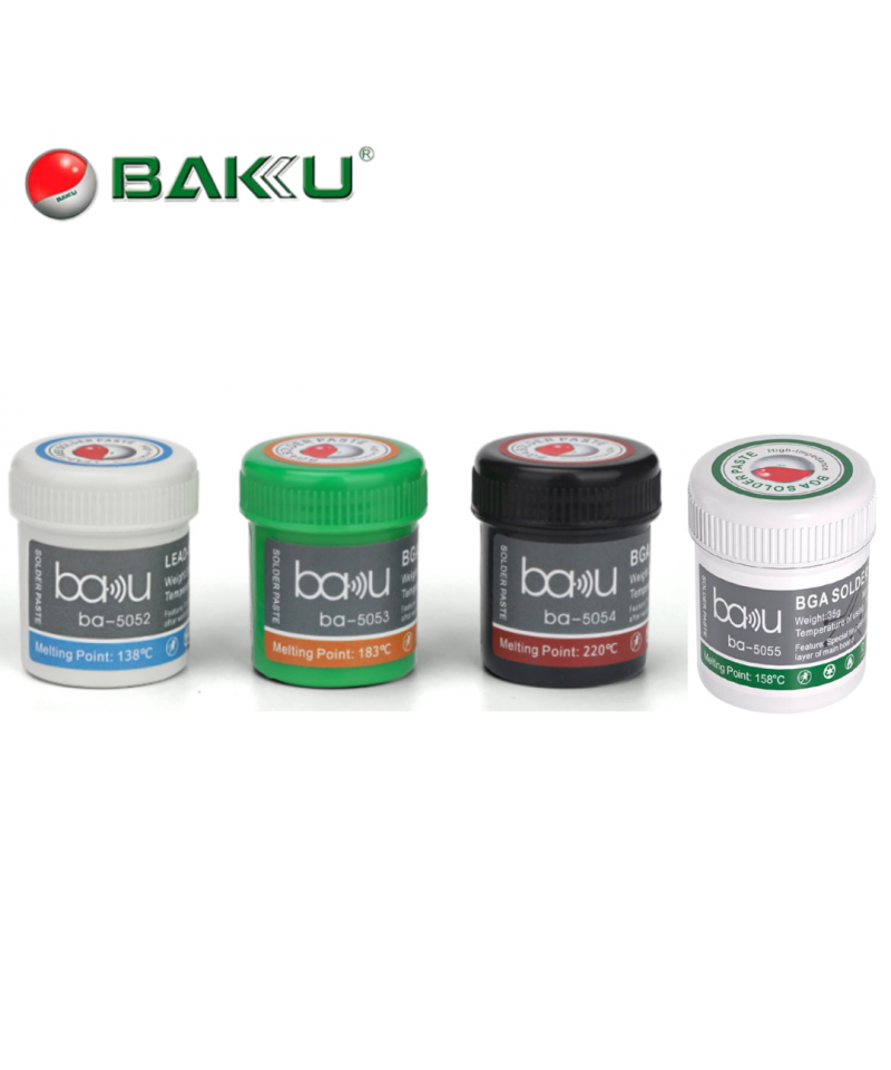 Estaño en pasta  BA-5052-5053-5054 Bauer BAKU