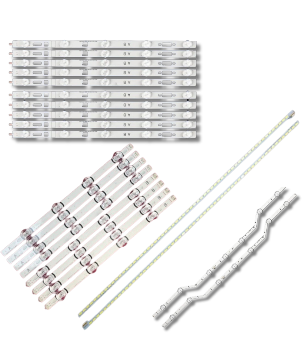 Tiras LED de Repuesto para Televisores Diversos Modelos y Marcas