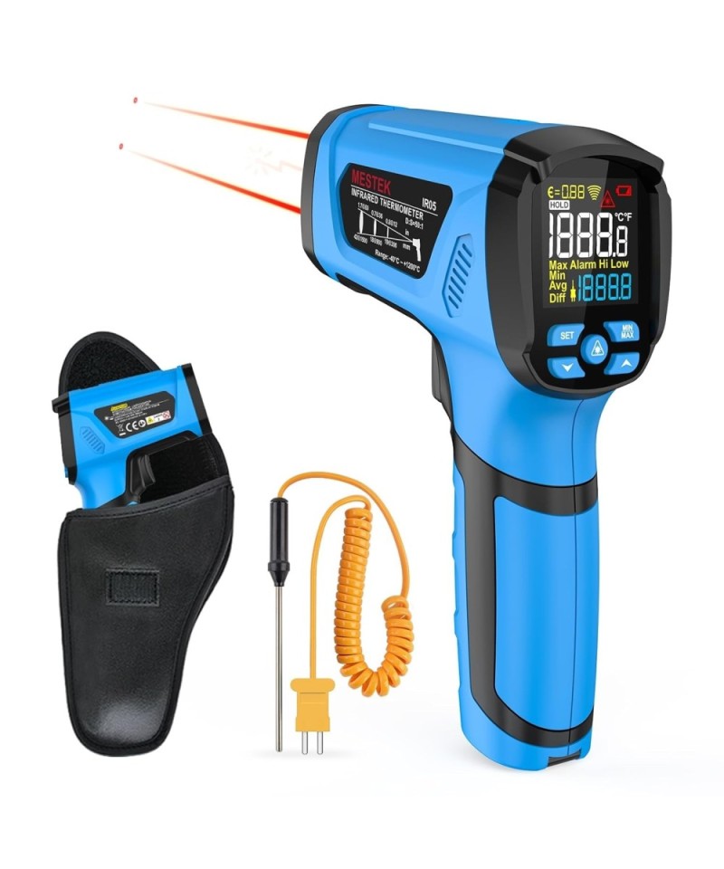 Pistola termica infrarrojo Termometro Industrial Mestek IR06A PRO