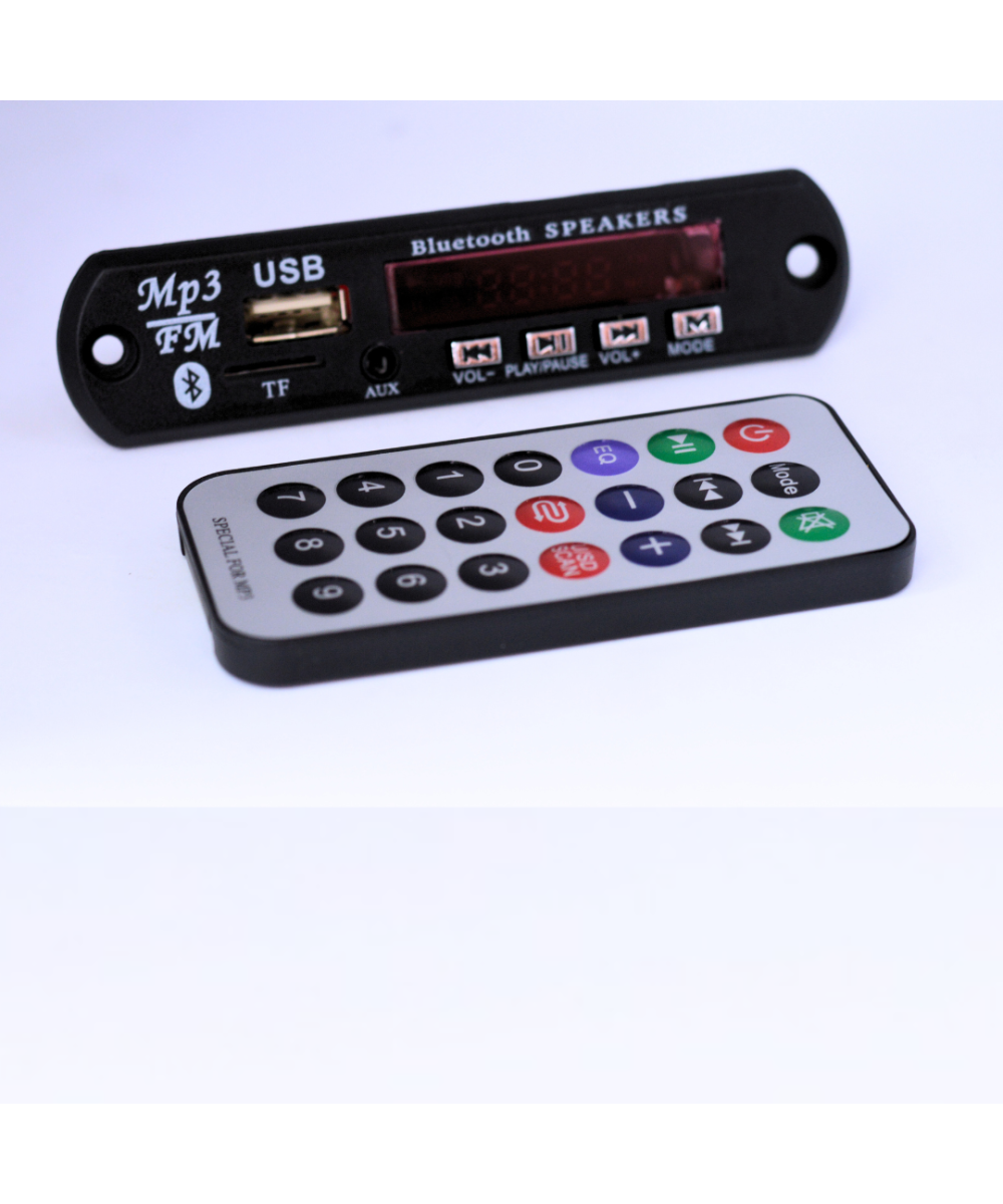 Modulo de radio Bluetooth / MP3 / USB para carro con control 12V