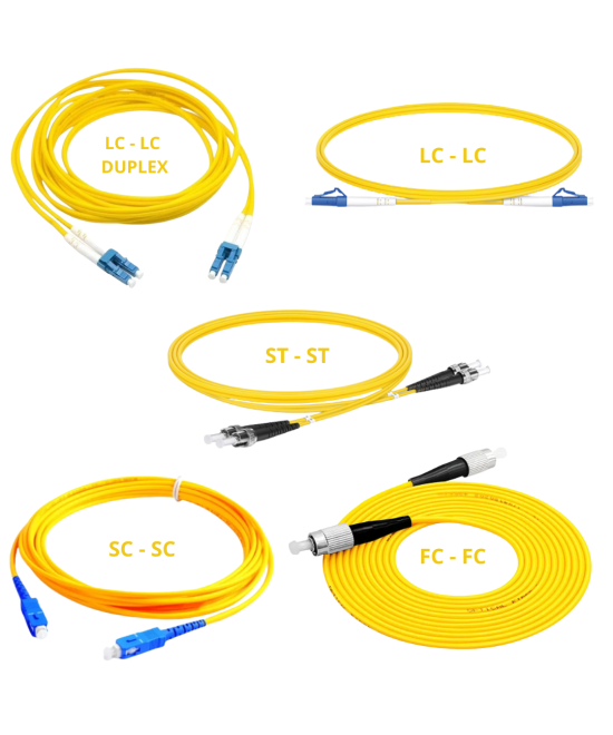 Patchcord de fibra optica UPC Monomodo 3 metros