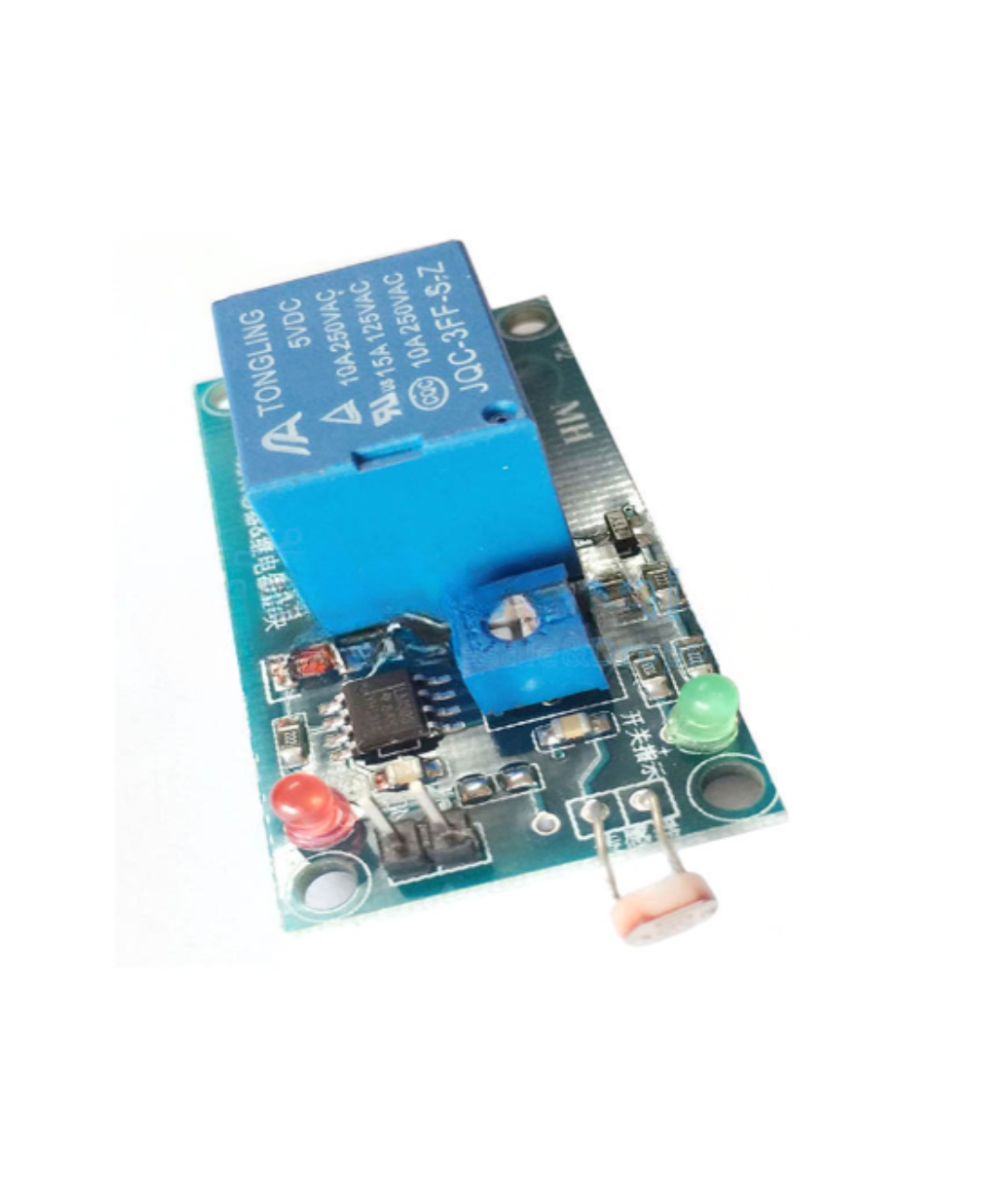 Modulo LDR con rele de un canal 5V -12V