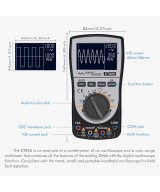 Multimetro y Osciloscopio 2 en 1 ET826