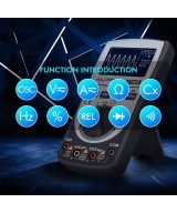 Multimetro y Osciloscopio 2 en 1 ET826