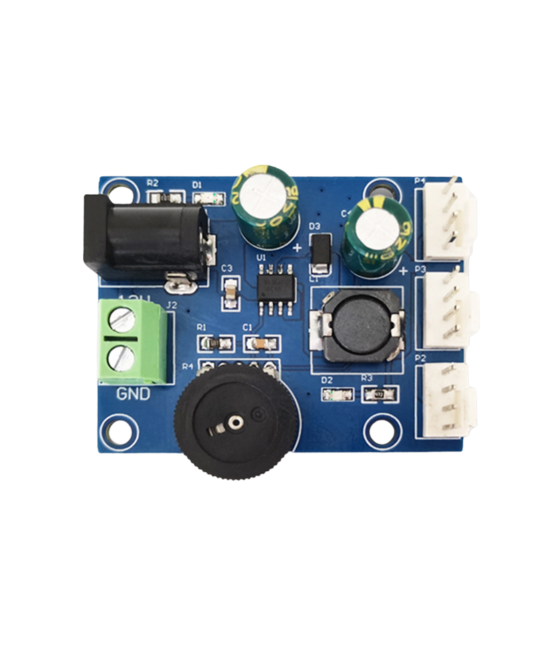 Modulo controlador de velocidad de ventilador reductor de tres canales 12V 3A