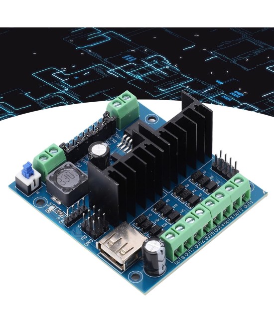 Modulo Puente H L298N para 4 motores