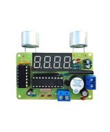 Kit electrónico DIY de medidor ultrasónico de distancia.