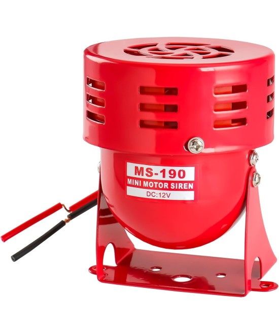 Mini Sirena de motor MS-190 12V-110V