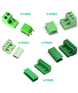 Terminal de bloque enchufable de 5.08 mm 2-6 Pines