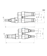 Conector para panel solar MC4-T 1 a 2 conexiones
