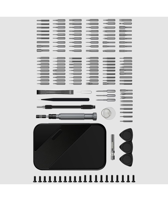 Kit de destornilladores de precision 130 en 1