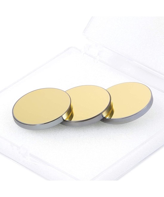 Espejos reflectivos para grabadora laser OMTECH (3U) 20mm Dorado