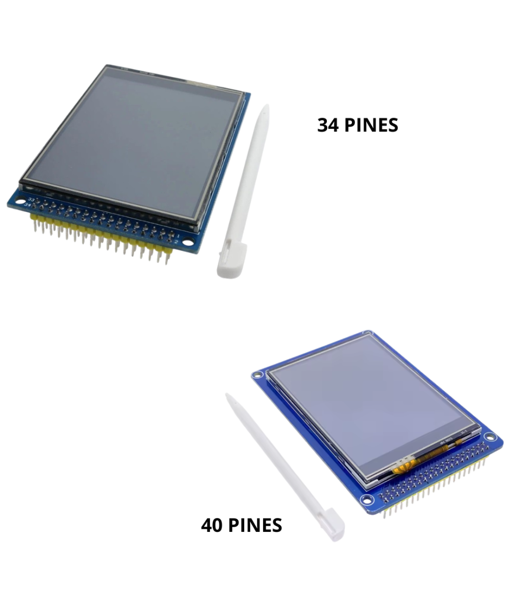 Pantalla táctil TFT LCD 3.2" compatible con Arduino