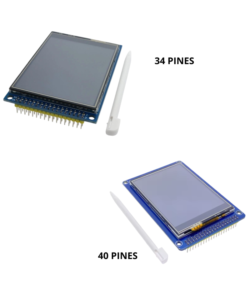 Pantalla táctil TFT LCD 3.2" compatible con Arduino