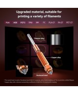 Kit de bloque calefactor ceramico Creality para K1/K1C/K1 Max